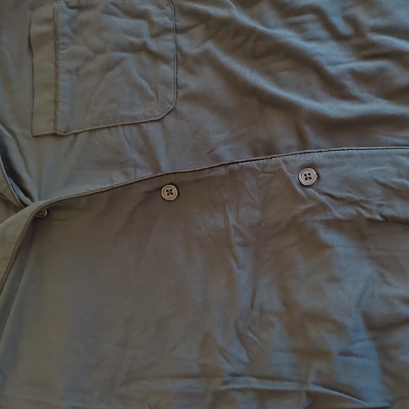 KINDRED BRAVELY Clea Bamboo Long Sleeve Pajama Set in Evergreen - Picture 4 of 5